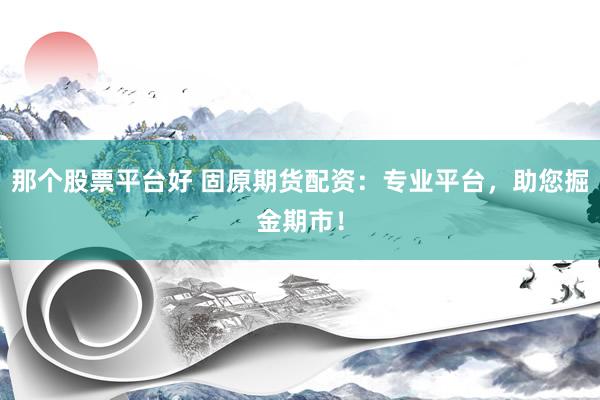 那个股票平台好 固原期货配资：专业平台，助您掘金期市！