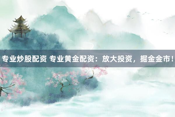 专业炒股配资 专业黄金配资：放大投资，掘金金市！